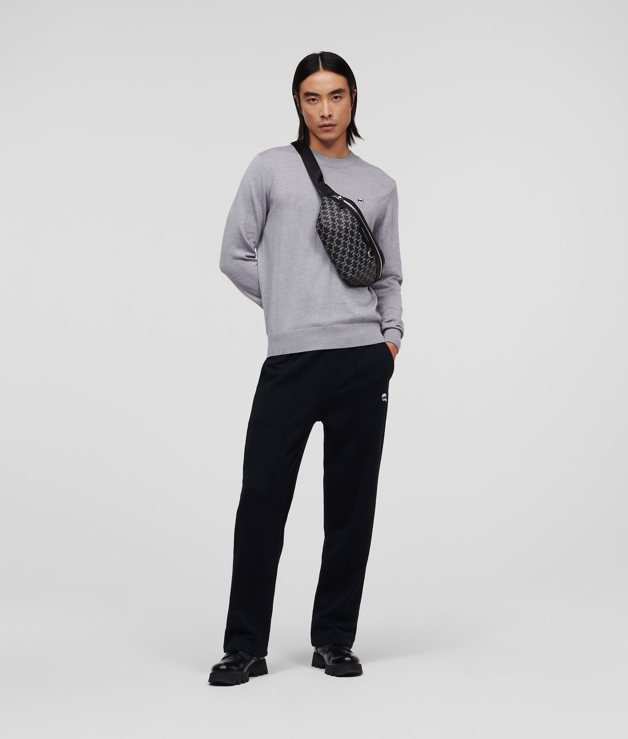 (image for) Humanized KARL IKONIK MERINO WOOL JUMPER